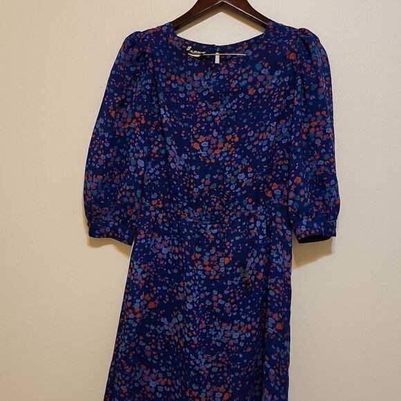 Tabby: 80s vintage floral dresm size 8 - Picture 1 of 10